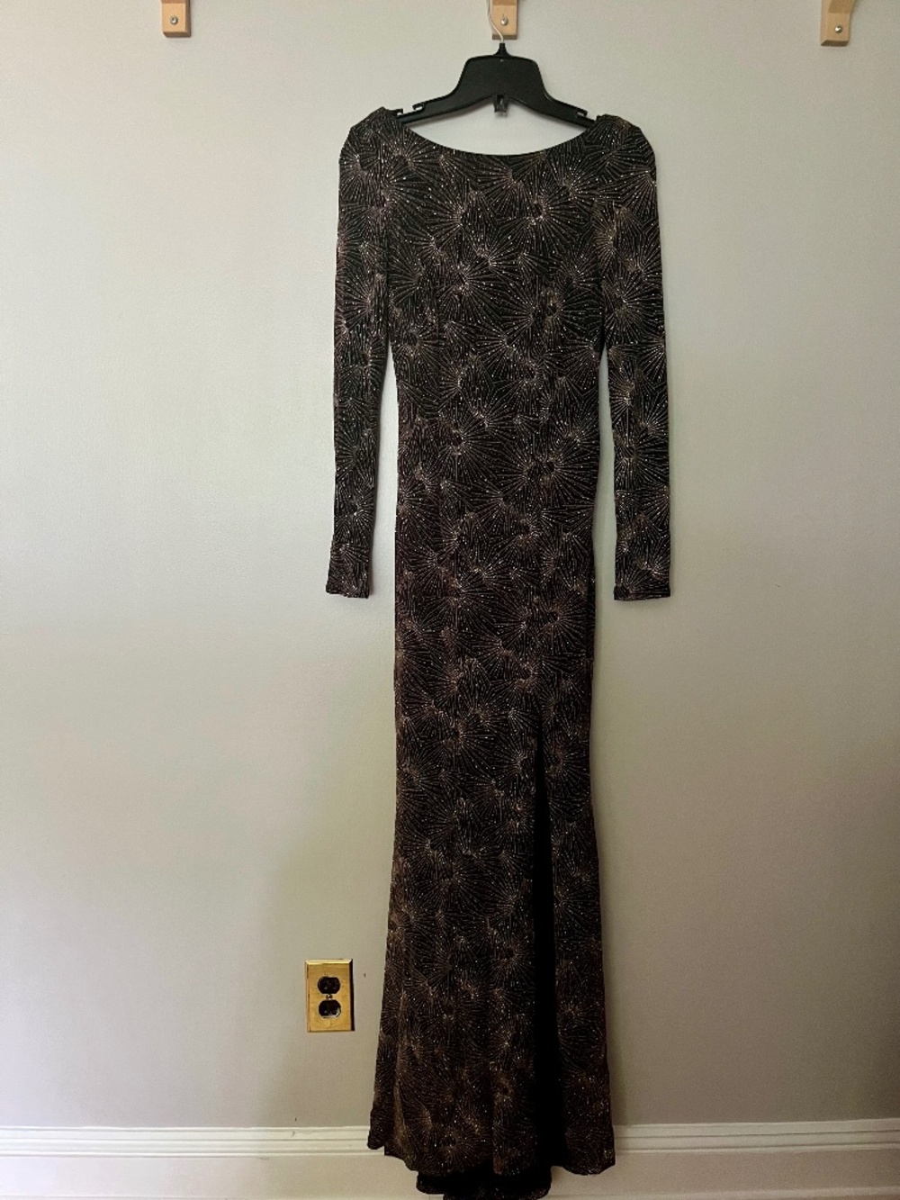 Glitter gown